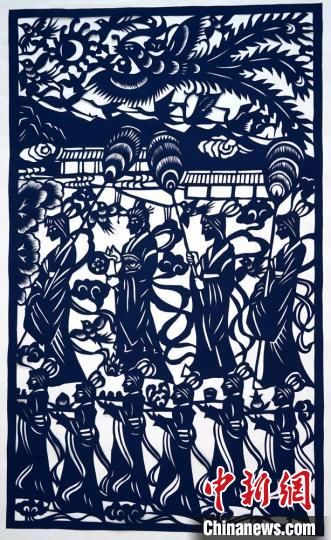 民间|高手在民间！且看这名保安用剪纸诉说中国神话故事