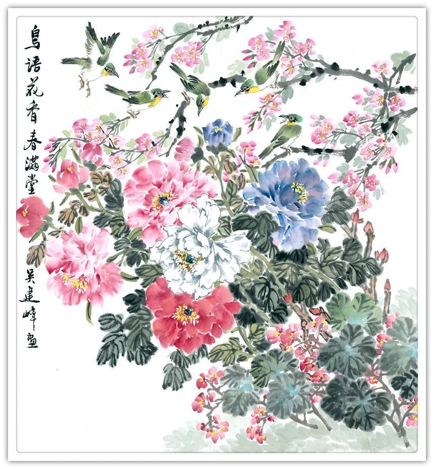 国色天香@唯有牡丹真国色,花开时节迎新春