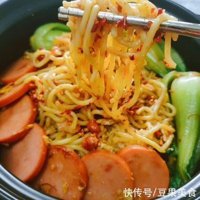网红#精致一人食#港式车仔面，简单快手超美味