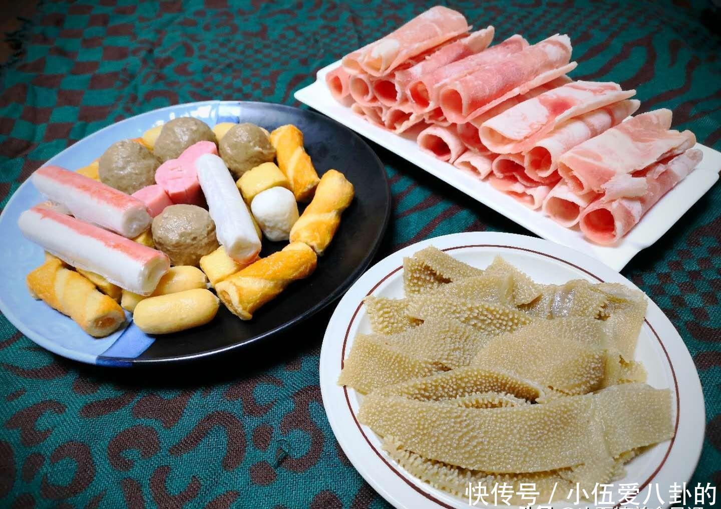 吃火锅|天气变冷,想吃火锅在家做,配10几样菜,80元吃到撑,真不贵