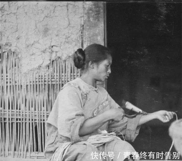 老照片|老照片清朝末年的各色人等,最后一个是绝色美女!