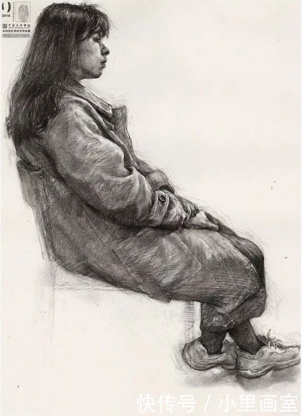 以横构图形|中国美院初试素描考什么?看了你就知道(附近年素描高分卷)