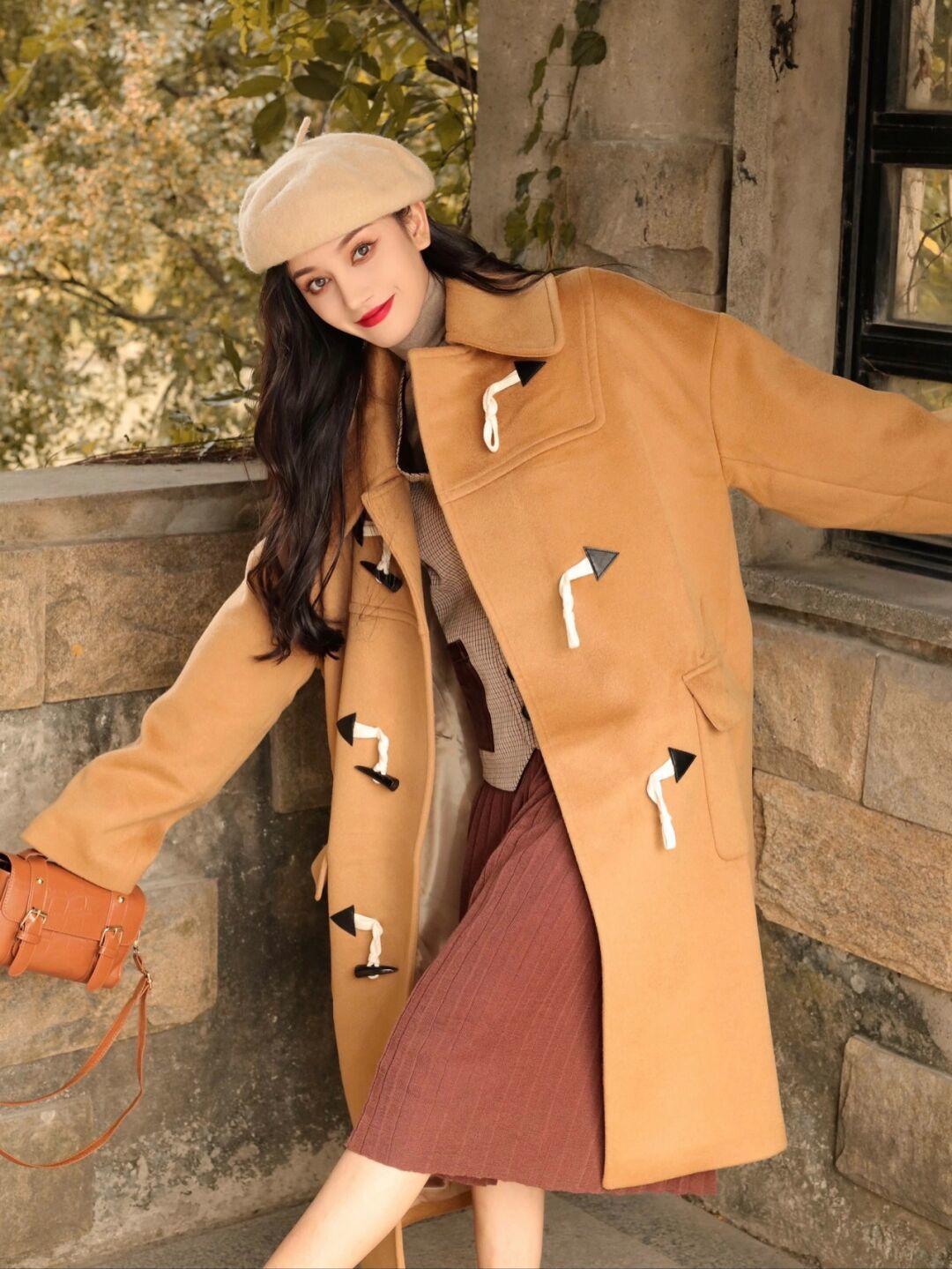 百搭|这些才是“大衣”的正确打开方式,简约利落又百搭,谁穿谁美