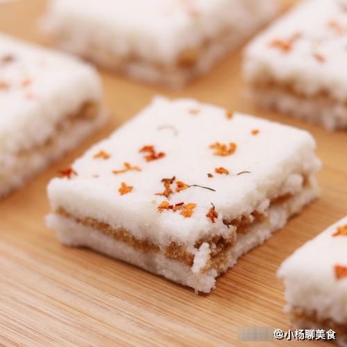 糯米糕|糯米糕适合夏天的甜品，制作简单，能解热还不会肚子不舒服