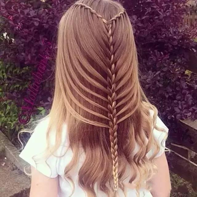 编发 72款好看的儿童编发,有闺女了就要给她编这样的发型,宝妈快收藏