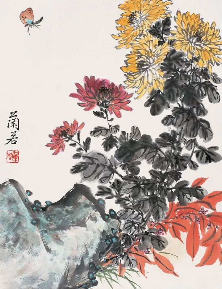 何事秋风悲画扇&王兰若：从少年画到百岁，笔下花鸟天然浑厚