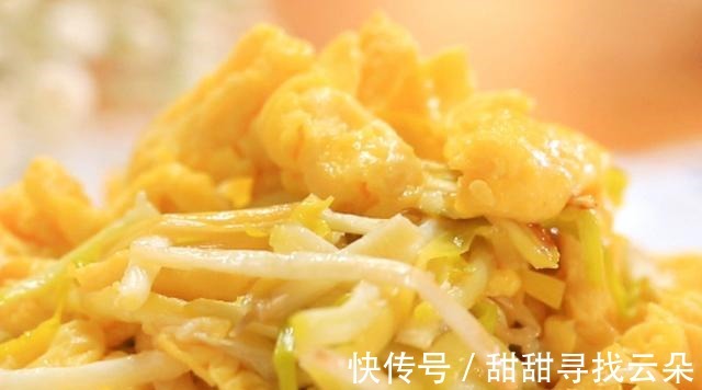 韭黄|简单好吃的韭黄炒鸡蛋，鲜嫩入味，烹饪简单，大人小孩都爱吃！
