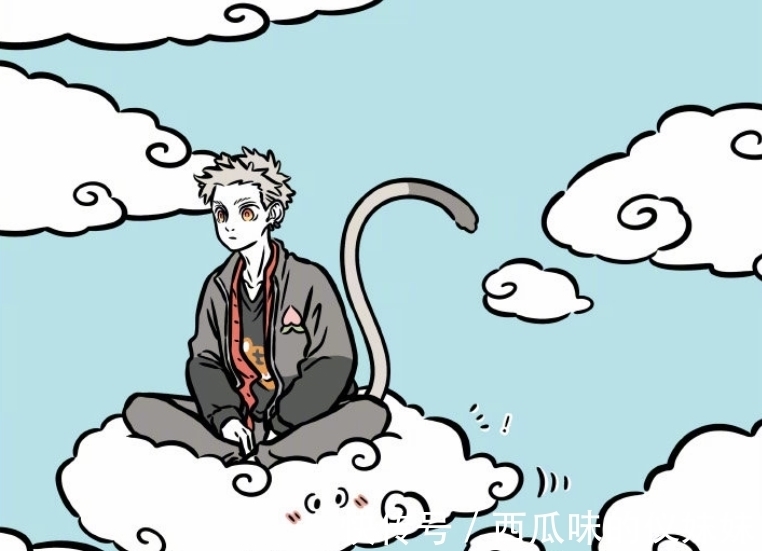 二郎神|《非人哉》杨戬发现筋斗云的秘密,却被悟空告诫:看破不说破!