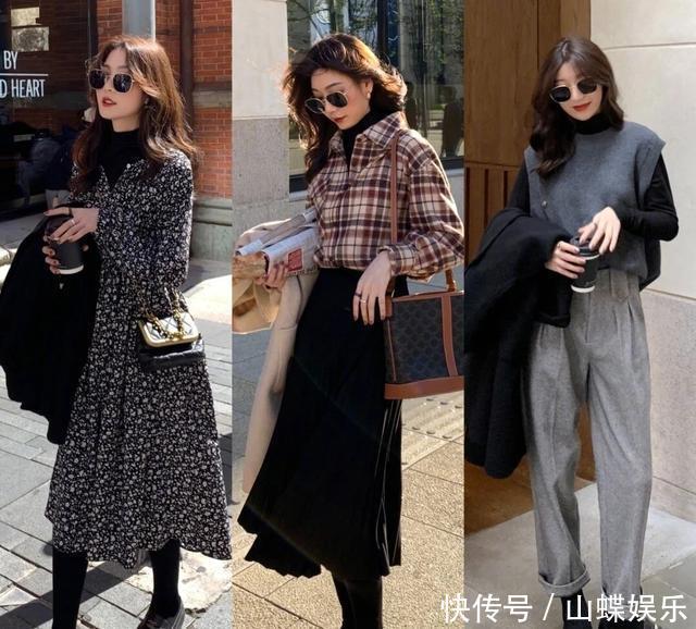分享一组冬季气质穿搭,随性又浪漫,这才是韩系风的正确打开方式