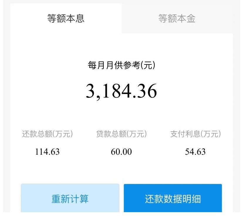 年利率|60万的房贷，30年利息就54.63万，这真的合理吗