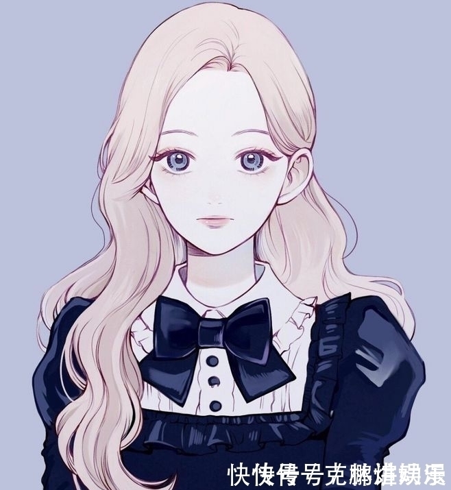 少女心|一组少女心十足的好看插画,很适合做卡通动漫头像哦!