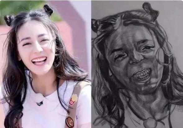 李荣浩|学渣美术生给明星偶像画像,画风清奇不忍直视,网友:黑粉实锤