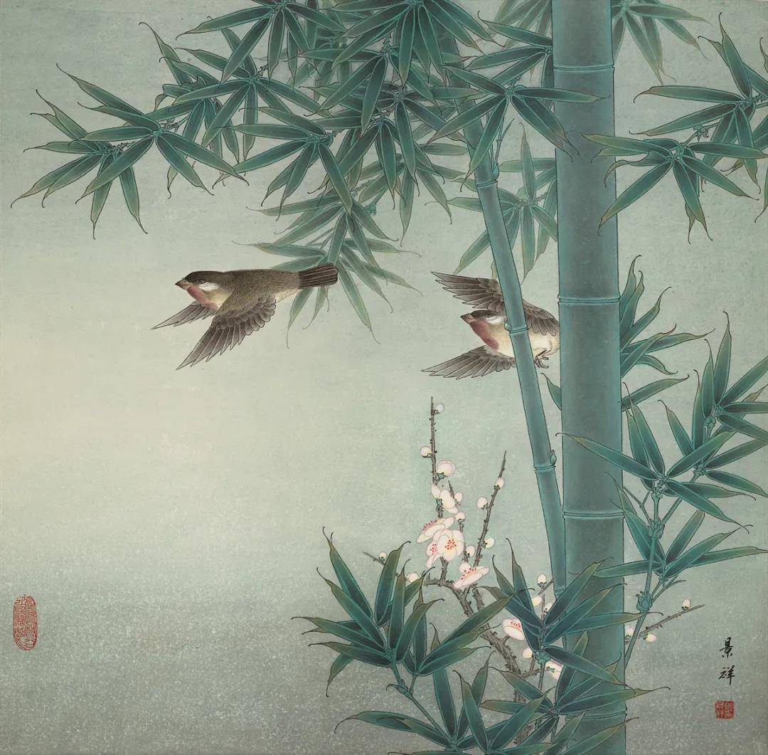 湘潭师范学院!翰墨丹青展风采——画家曾景祥花鸟画作品欣赏