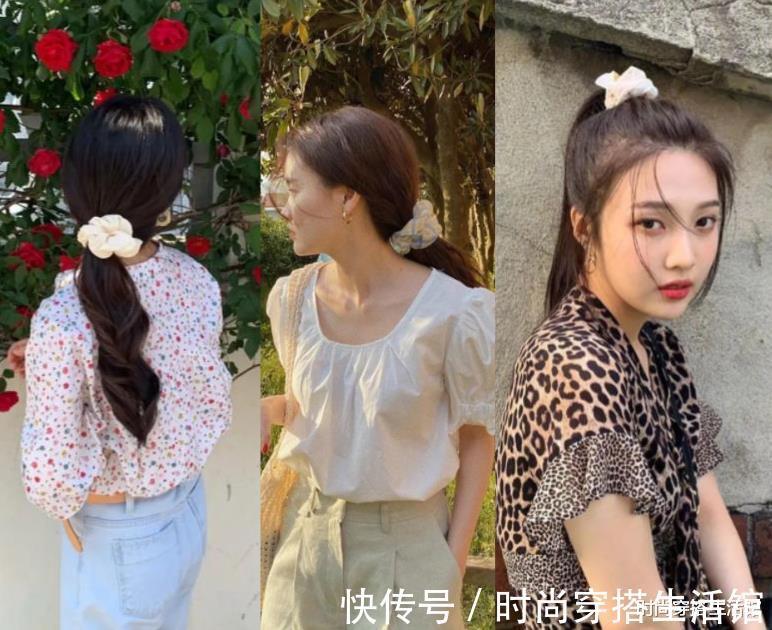 小技巧|别再“披头散发”了!这3种扎发小技巧,简单耐看显气质