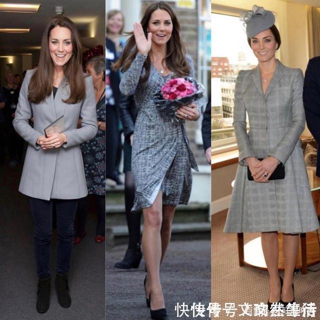 套装|凯特王妃高级灰套装，简约利落不失高级感