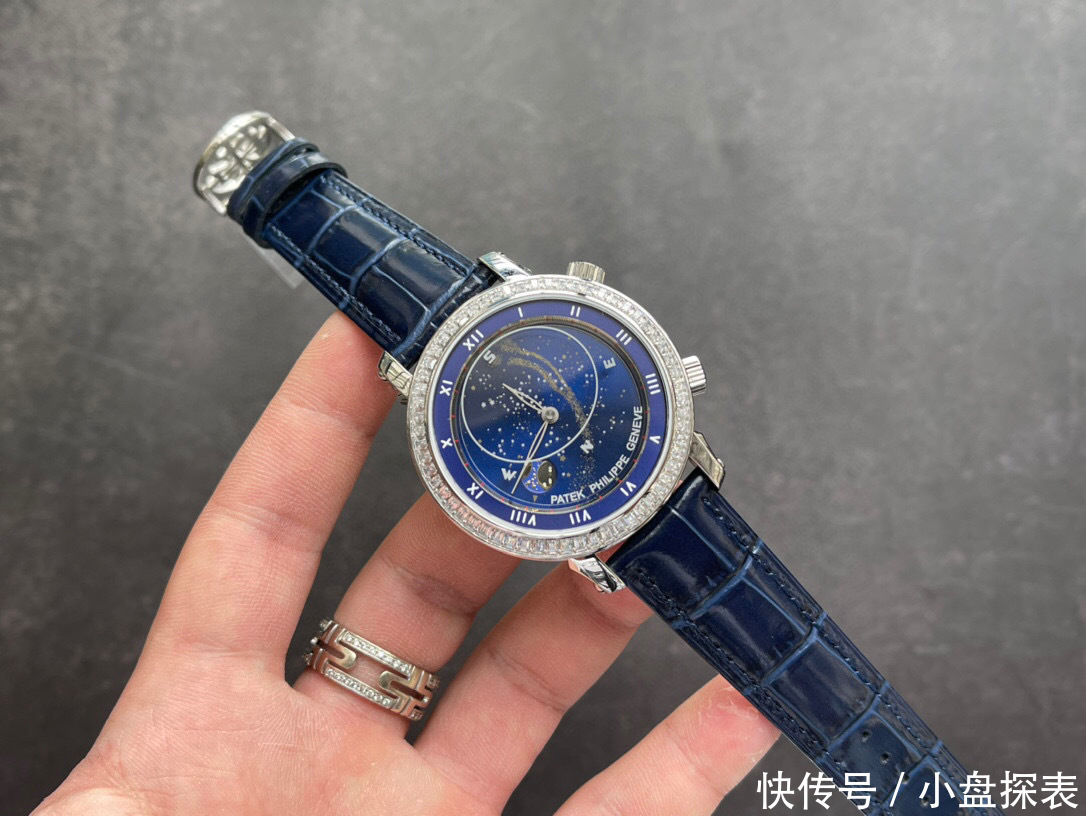 月相盘|百达翡丽5102超级复杂功能时计星空腕表
