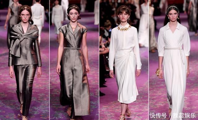 看完迪奥2020年发布的77套时装,我只想说4个字“金碧辉煌”