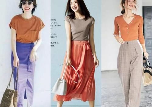 春天别再穿黑白灰了，尝试温柔色系穿搭，显白减龄，很有女人味