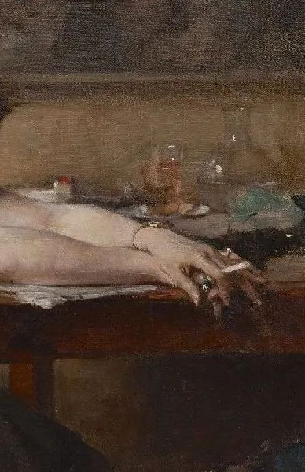 共济会@比利时艺术家古韦卢斯油画里的女子,有深度有内涵