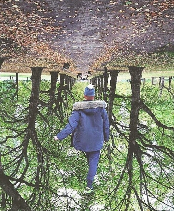 艺术家|这位好“色”的艺术家,拿大自然当画板,引11万人“想入非非”!