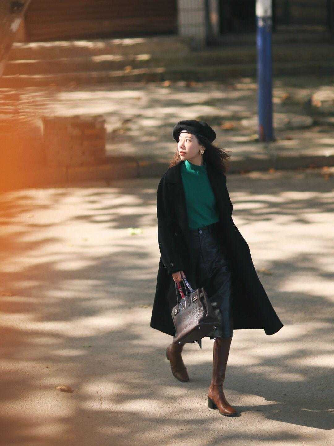 大衣|冬天裙装怎样选?码住这三条,上身精致又有气质