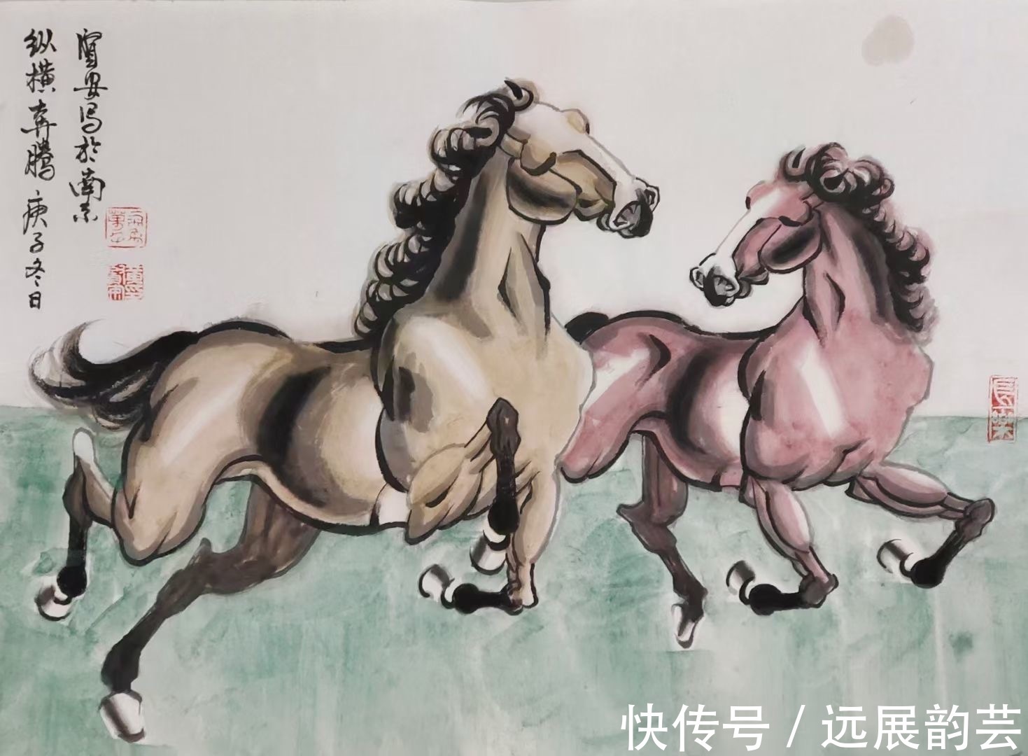 黄贤安|名家风采——画马名家黄贤安艺术欣赏