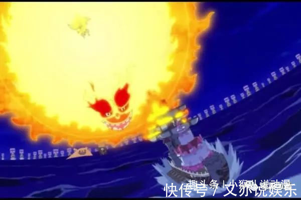 橡胶果实|海贼王橡胶果实化身金蛇通灵兽,一击将卡二打废,却意外泄露罗