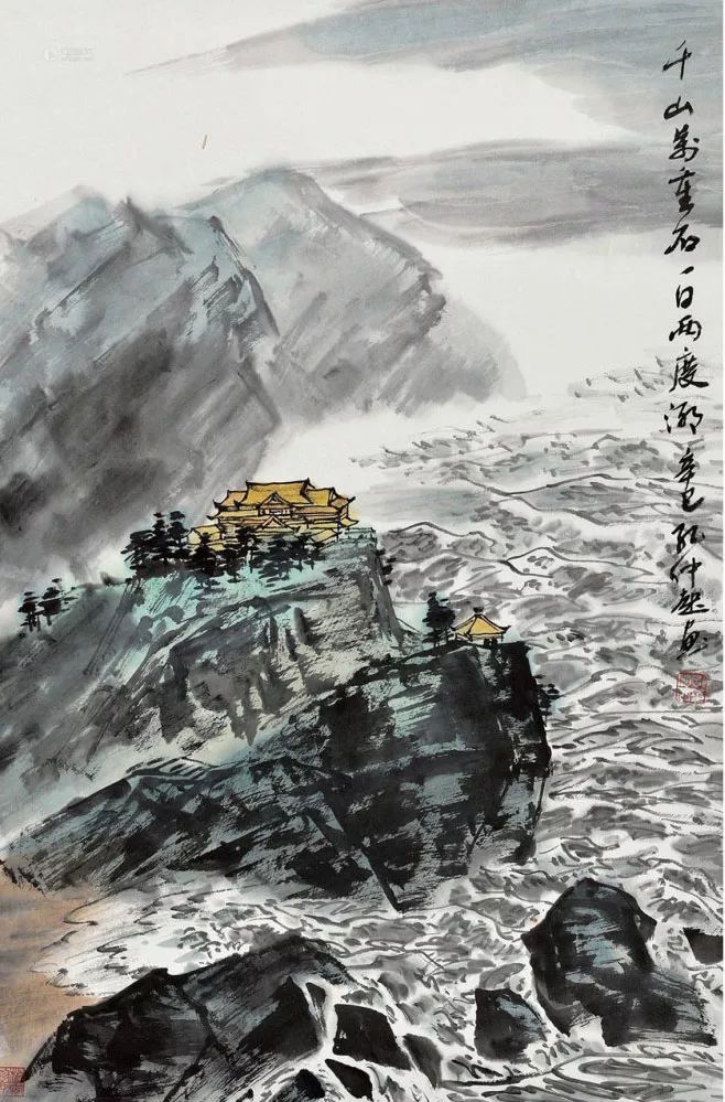 山水！胸有万水千山，自然云生水起——孔仲起的山水作品