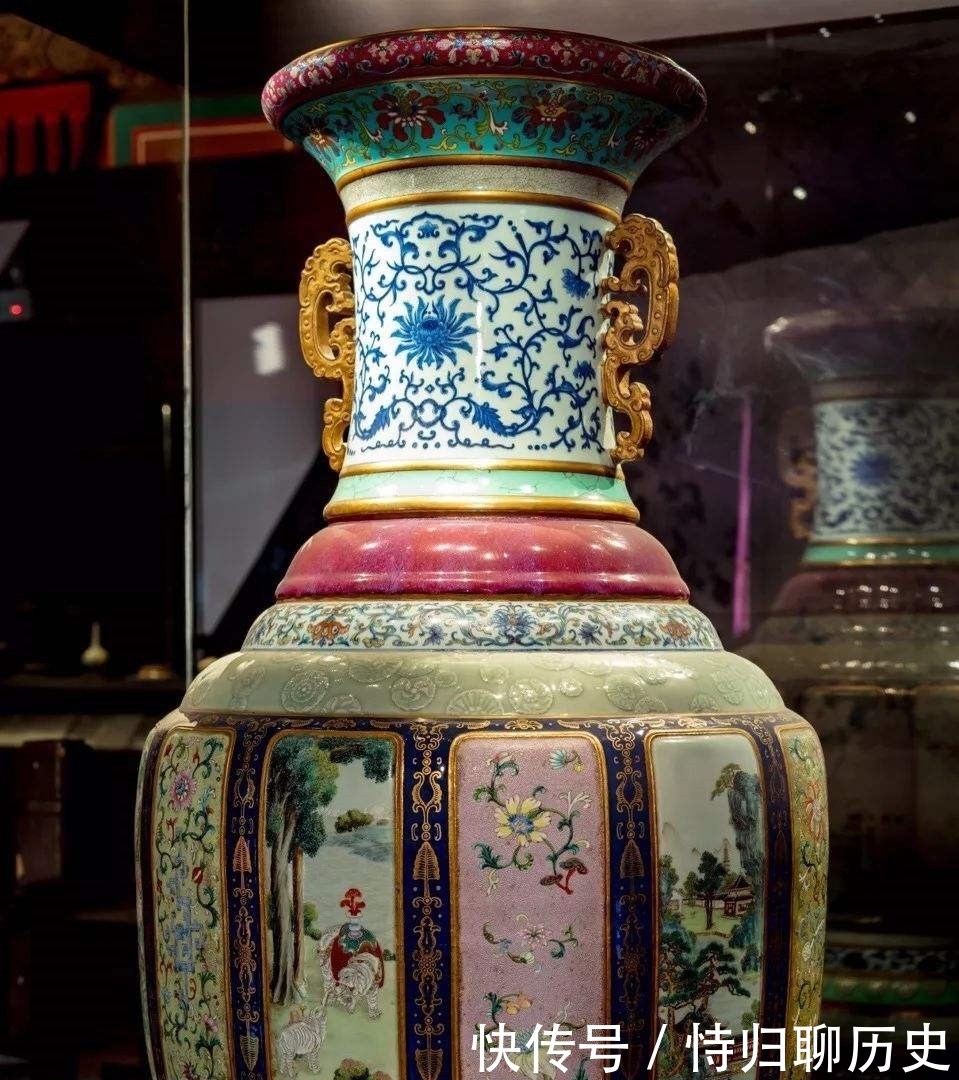 釉色|皇帝奇思妙想,集齐各种瓷器釉色,制作了这件惊艳世界的国宝