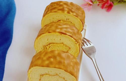  蛋糕卷|教你做虎皮蛋糕上的虎皮，掌握2个技巧，保证起虎皮，做法很简单