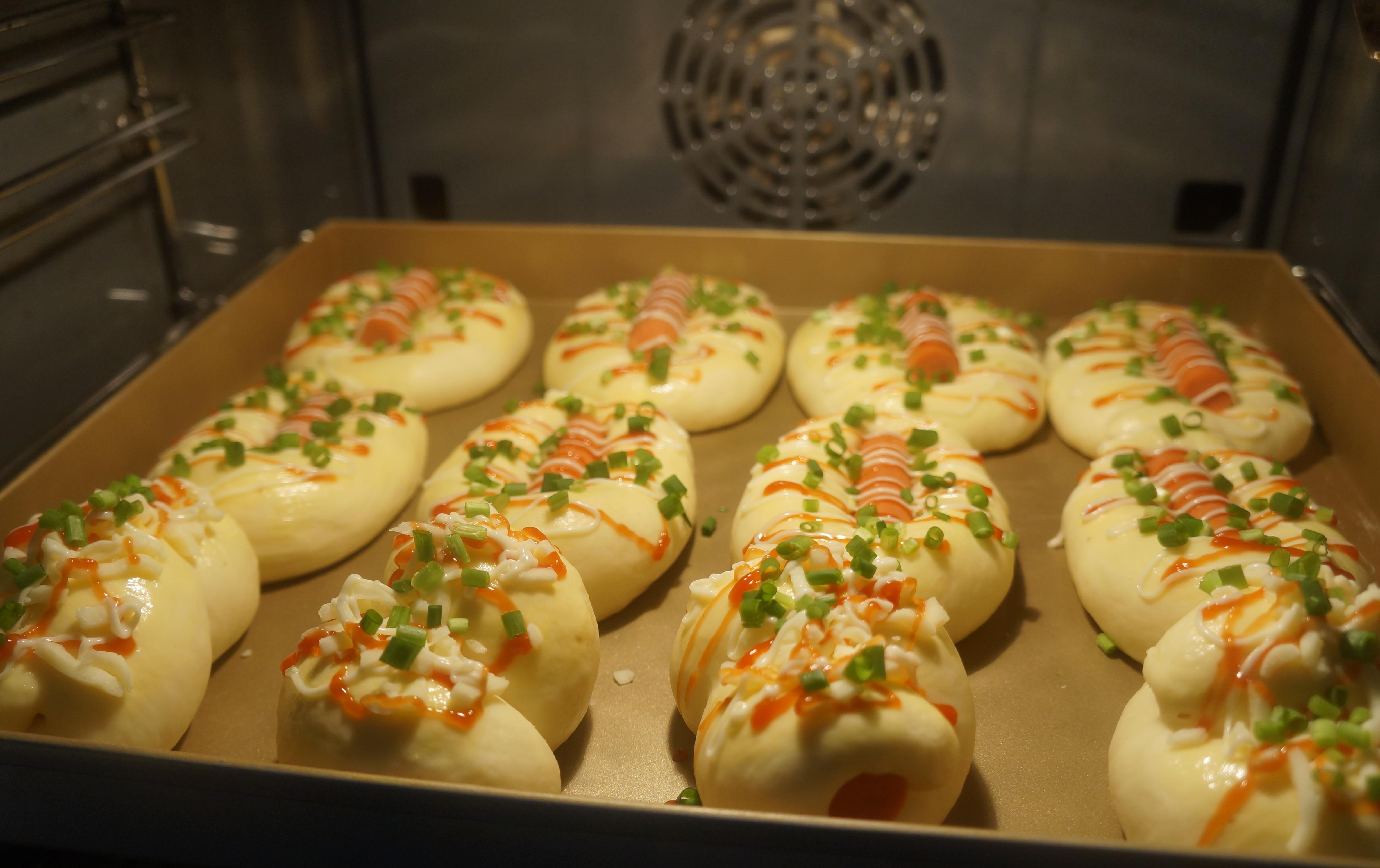 面包|童年的回忆肠仔包,自己在家做,出锅满屋都飘香