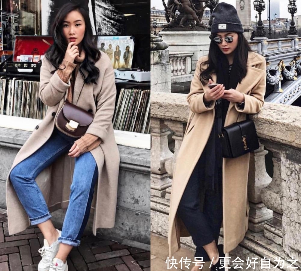 这位|冬天如何穿大衣?这位小个子博主教你如何做个气质的女人!