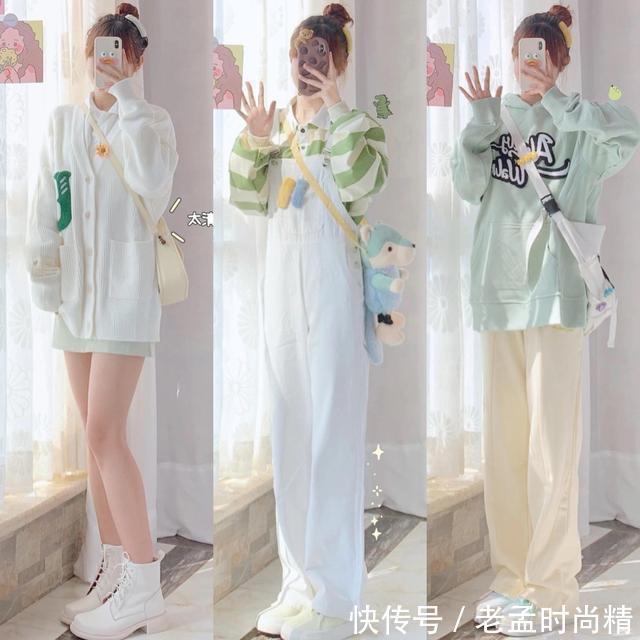 清新感|这位博主的“清新穿搭”真好看,减龄又洋气,跟着穿也很好看