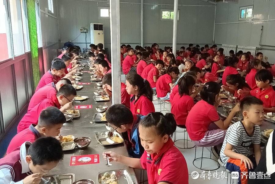 餐厅|鼎舜小学营养午餐促成长，幸福花儿满校园