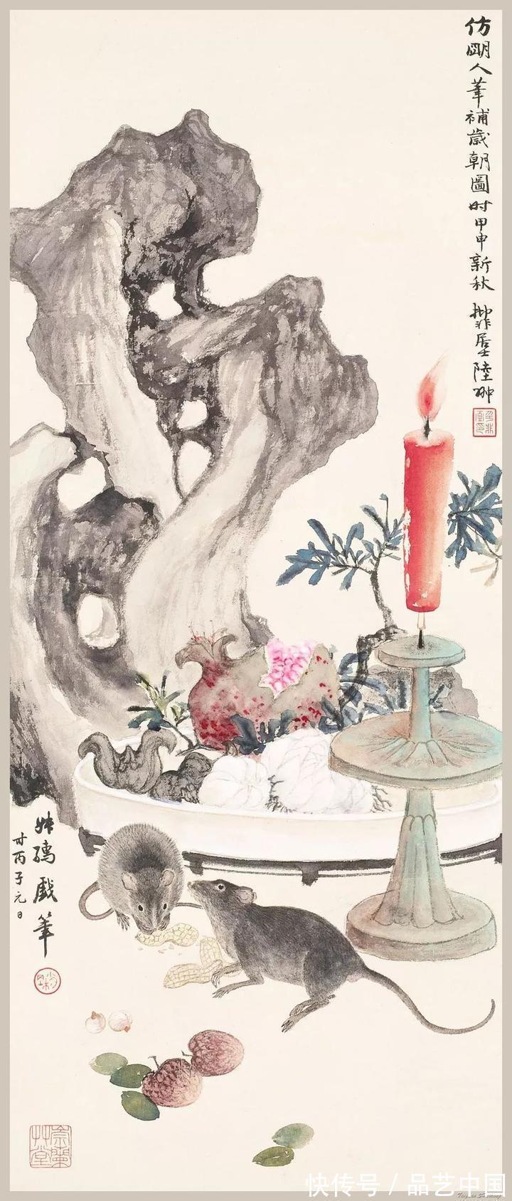 中国画&陆抑非：出色的大写意花鸟画家多半是书法家，大写意画是写出来的，不是画出来的