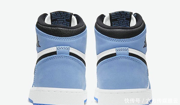 鞋款|北卡蓝 “University Blue”配色鞋款上脚图来袭