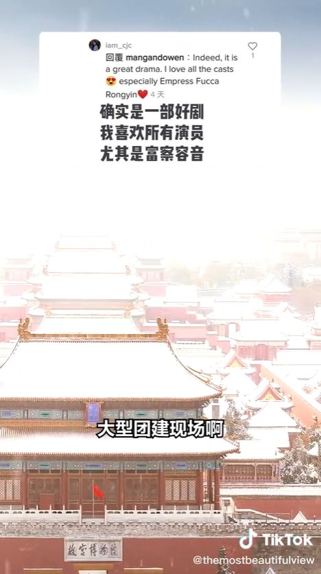 tiktok|故宫雪景有多美？TikTok网友：做梦都想去的地方！