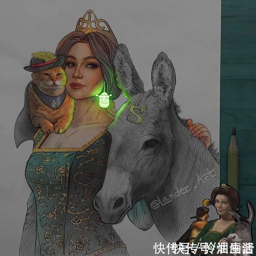 迪士尼公主|终于还是来了,会发光的迪士尼公主插画,让人眼前一亮