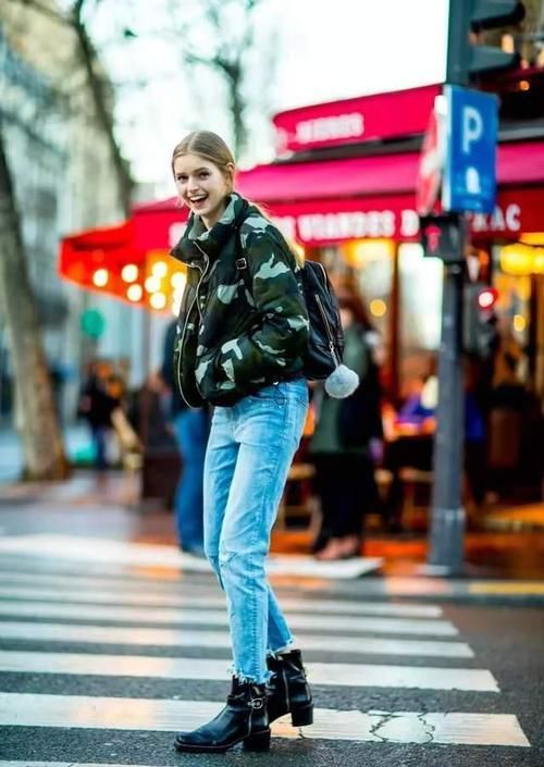 不论穿羽绒服还是大衣，一定要牢记“上下法则”，时髦显高级