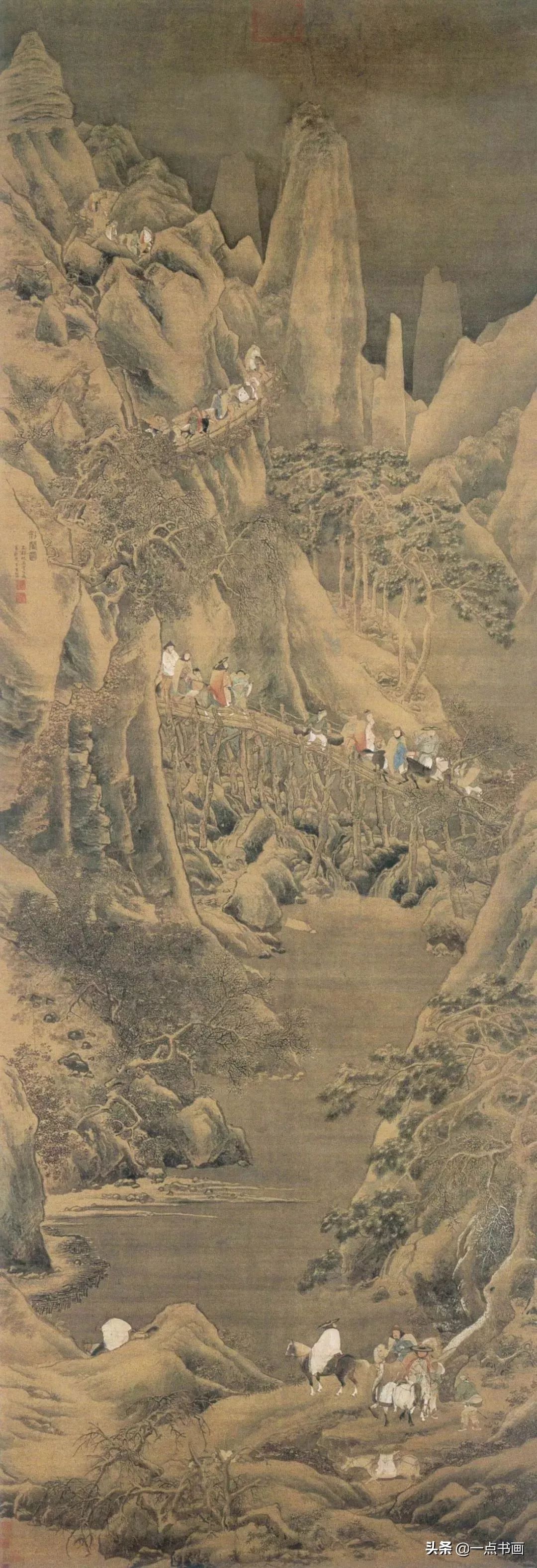 周臣!仇英:在他不长的生命里,留下了大量流传后世的精美画作