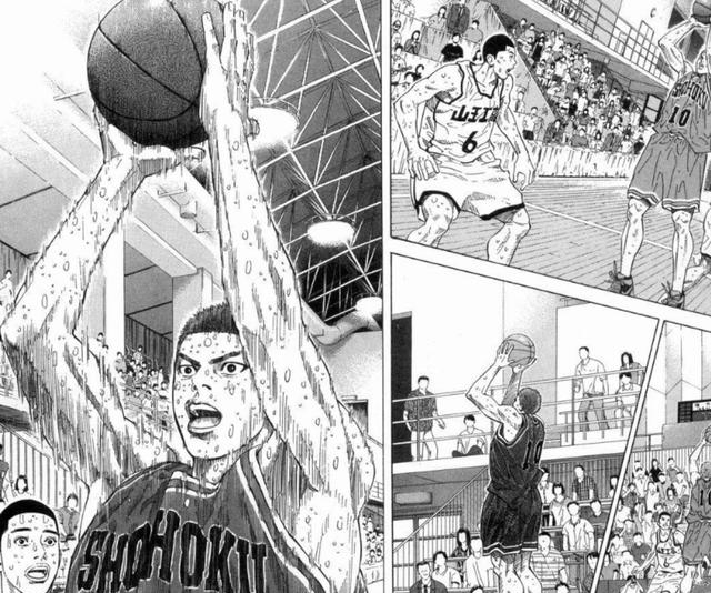 灌篮高手|写实的风格?夸张的风格,你更喜欢哪种风格的动画表现?