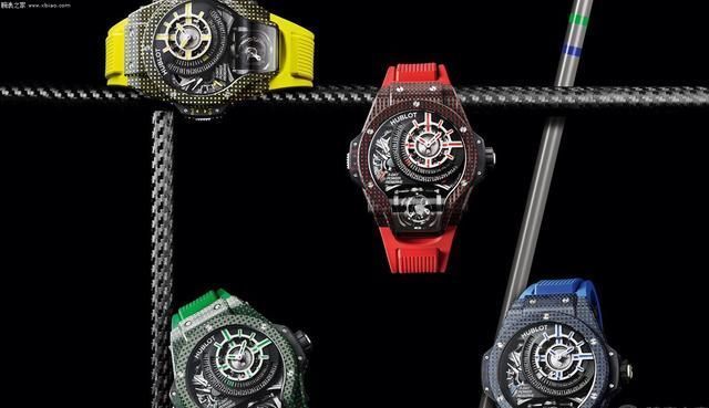 腕表|Hublot宇舶表推出全新MP-09彩色3D碳纤维双轴陀飞轮腕表