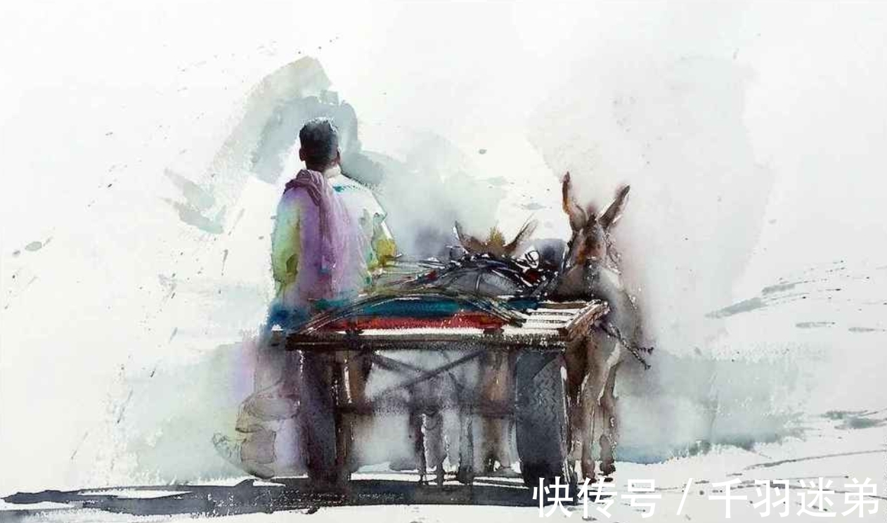 技艺!震撼,让人由衷赞叹的水彩技艺——尤德斯五彩斑斓的光色世界