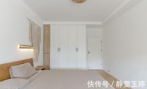 玄关|大白墙装出智慧小宅，都藏在她家65㎡二居室里，实用性满分，好美好治愈