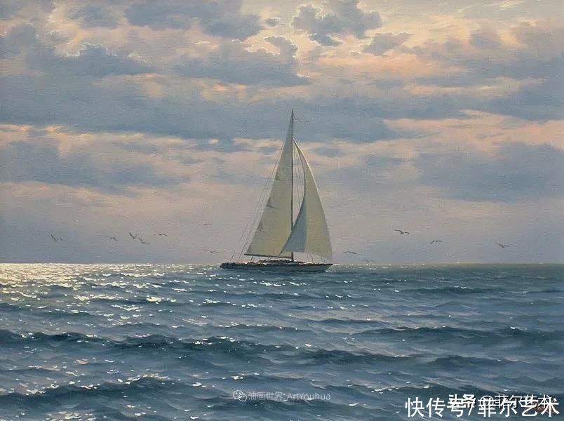 油画|「风景油画」安静的风景，唤醒了人们美好的感觉和回忆