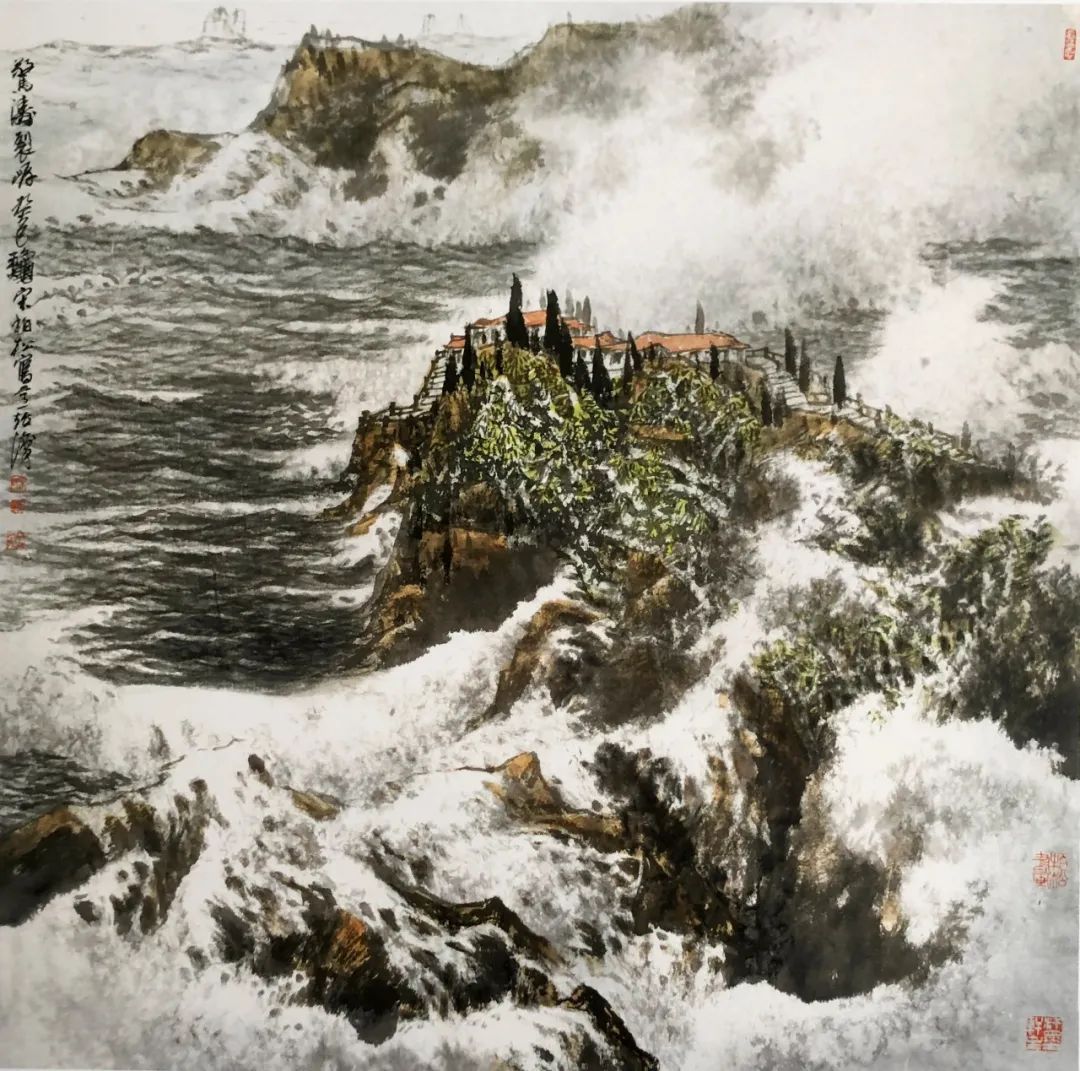 弃武从文!笔歌墨舞·喜庆元宵——壬寅2022年宋柏松国画作品鉴赏