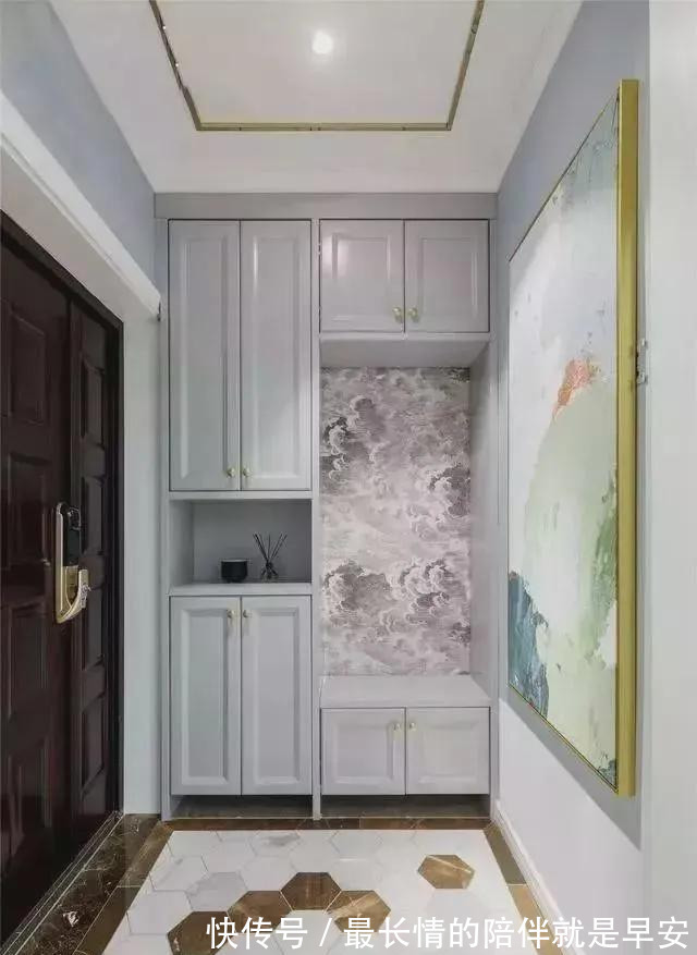榻榻米|进门就被玄关迷住了,客厅太漂亮!看过的业主都抢模仿!