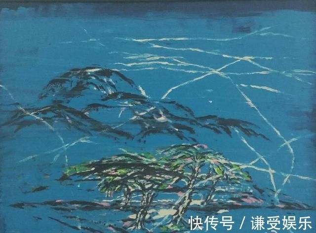 绘画&冯小刚的油画水平真不错:不输专业的画家,笔下充满着故事