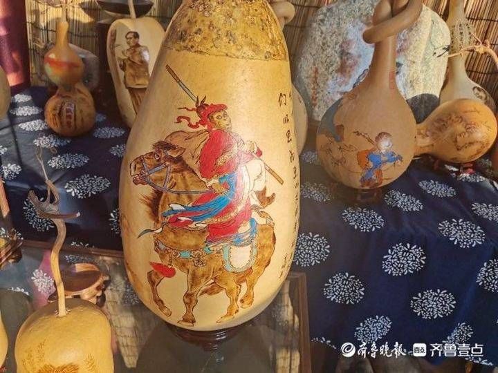  火墨|走近非遗泰山宋氏烙画葫芦，演绎“火墨”工艺传奇