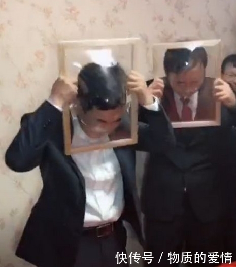 结婚|新娘让新郎和伴郎用头钻透明“塑料袋”顶不破就不结婚!